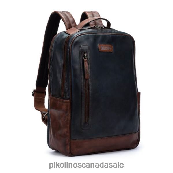 BELMONTE Belmonte leather backpack Men Blue 4604J667 Pikolinos Accessory