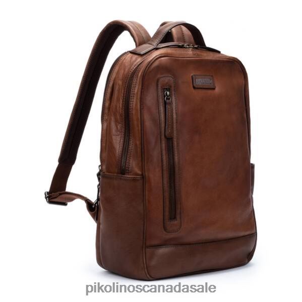 BELMONTE Belmonte leather backpack Men Brandy 4604J666 Pikolinos Accessory