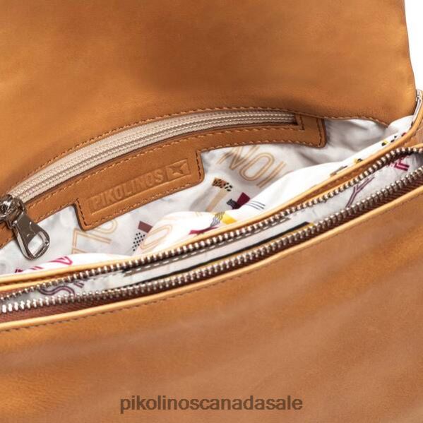 ALCUDIA Alcudia leather bag Women Almond 4604J386 Pikolinos Accessory