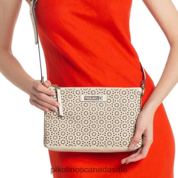 CORDOBA shoulder bag with perforated leather Women Nata 4604J373 Pikolinos Accessory