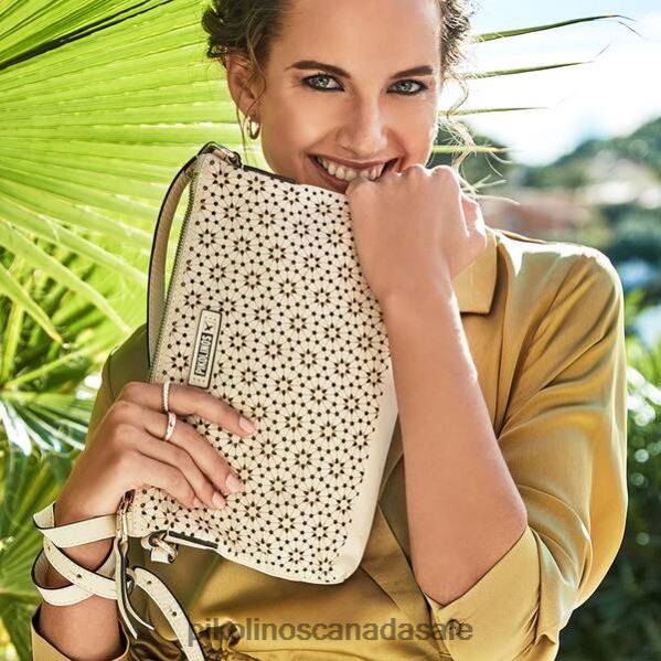 CORDOBA shoulder bag with perforated leather Women Nata 4604J373 Pikolinos Accessory