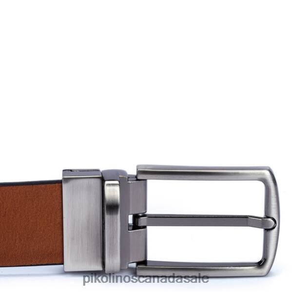 CINTURONES classic plain reversible belt Men Brandy/Bla 4604J1049 Pikolinos Accessory