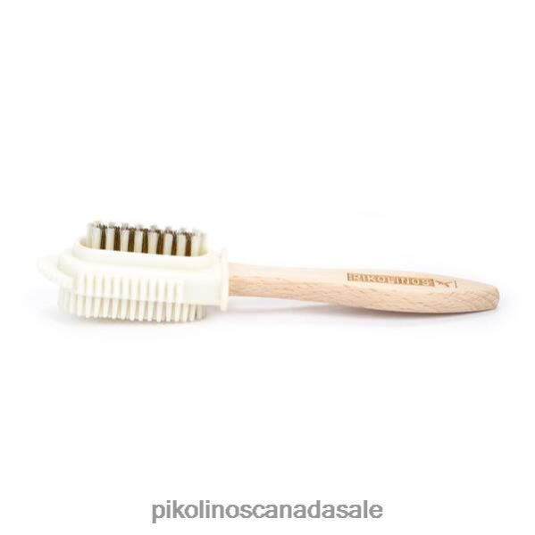 SHOE CARE nubuck and split leather brush Unisex White 4604J436 Pikolinos Accessory