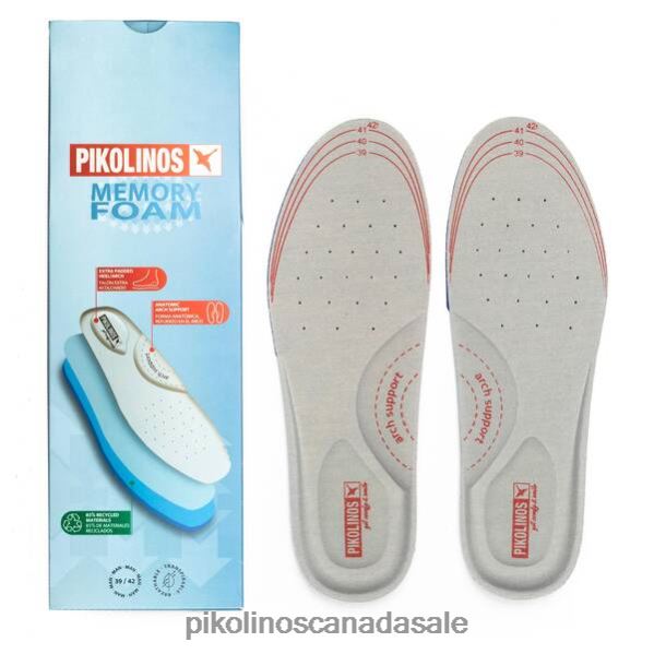 Shoe insoles MSC-I06 Memory Foam Insoles Unisex Gris 4604J690 Pikolinos Accessory
