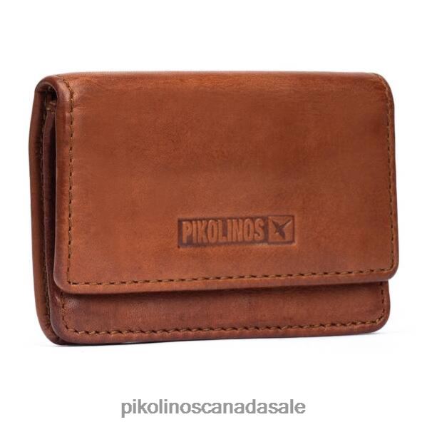 CARTERAS button fastener purse Men Cognac 4604J682 Pikolinos Accessory