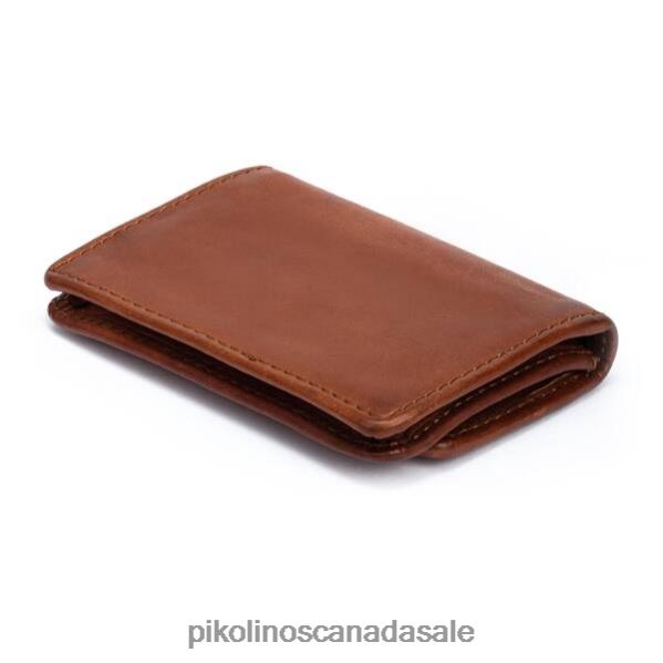 CARTERAS button fastener purse Men Cognac 4604J682 Pikolinos Accessory