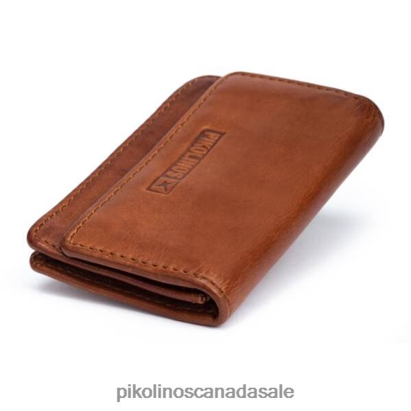 CARTERAS button fastener purse Men Cognac 4604J682 Pikolinos Accessory