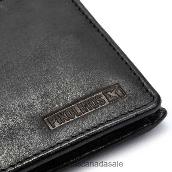 CARTERAS card and coin wallet Men Black 4604J687 Pikolinos Accessory