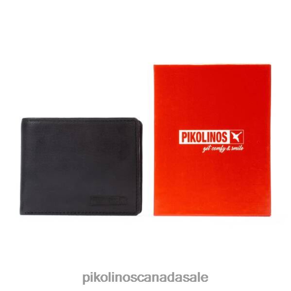 CARTERAS card and coin wallet Men Black 4604J687 Pikolinos Accessory