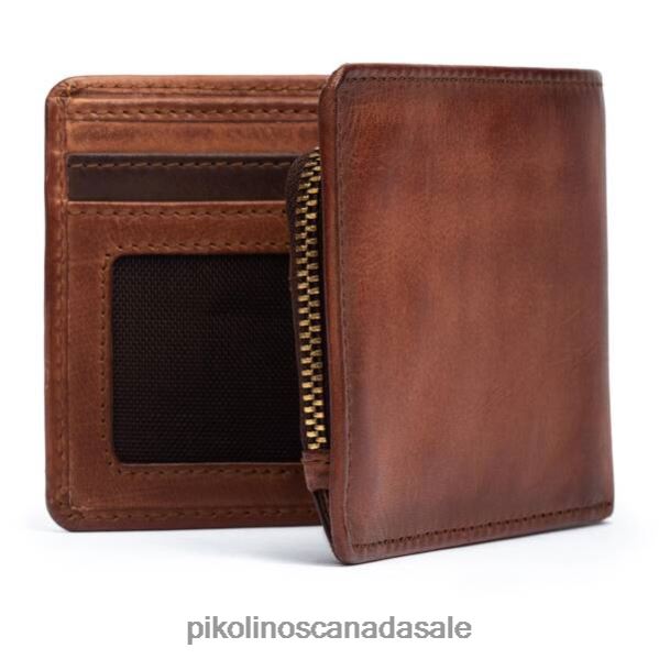 CARTERAS card and coin wallet Men Cognac 4604J688 Pikolinos Accessory