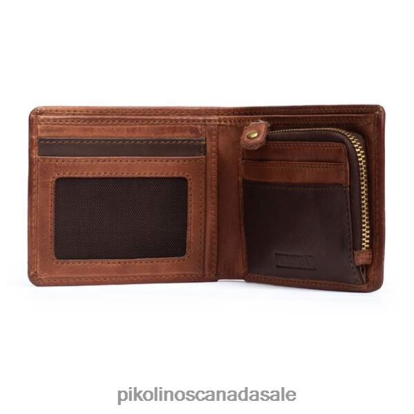 CARTERAS card and coin wallet Men Cognac 4604J688 Pikolinos Accessory