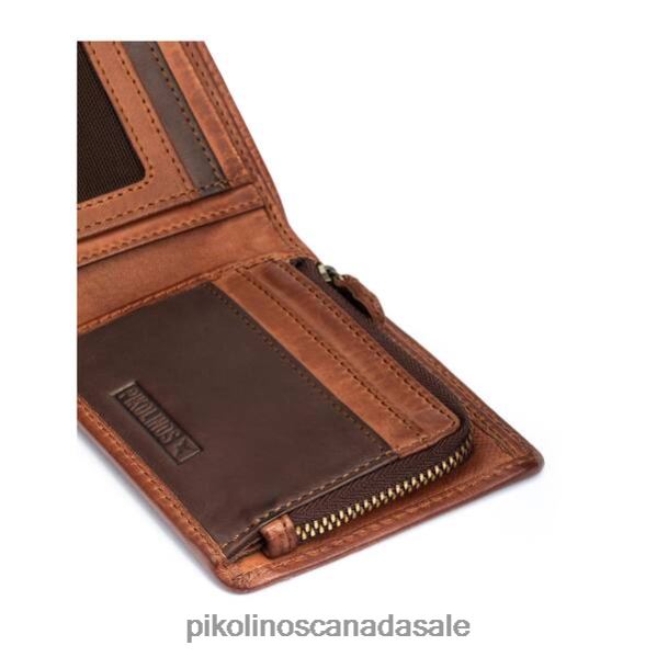CARTERAS card and coin wallet Men Cognac 4604J688 Pikolinos Accessory