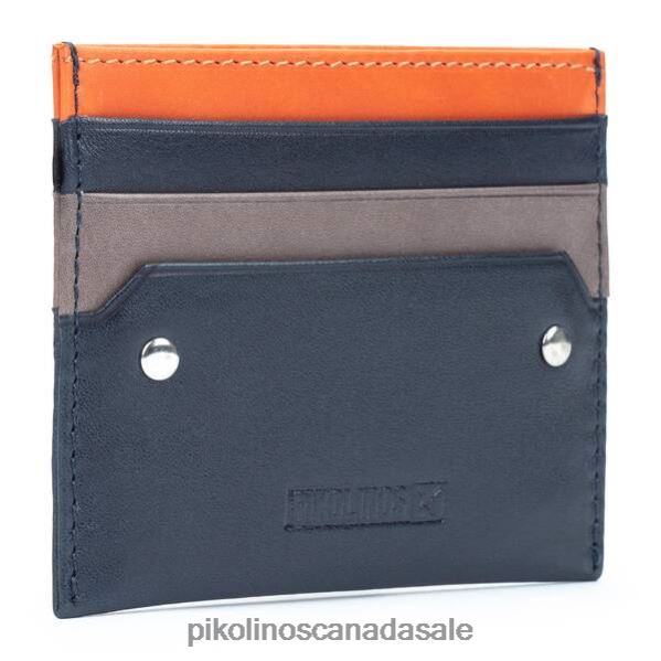 Wallets MAC-W216 card wallet Men Blue 4604J689 Pikolinos Accessory