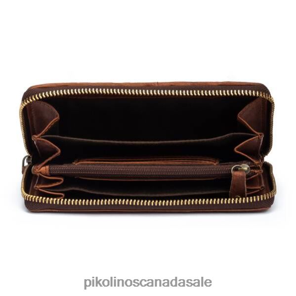 CARTERAS honeycomb pattern wallet Women Cognac 4604J416 Pikolinos Accessory