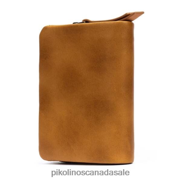 CARTERAS leather purse with zip Women Honey 4604J838 Pikolinos Accessory