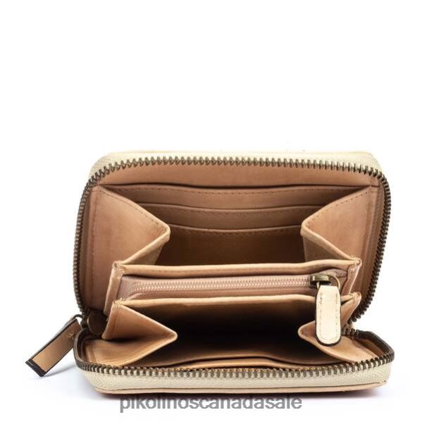 Wallets WAC-W207 Jute wallet Women Marfil 4604J415 Pikolinos Accessory