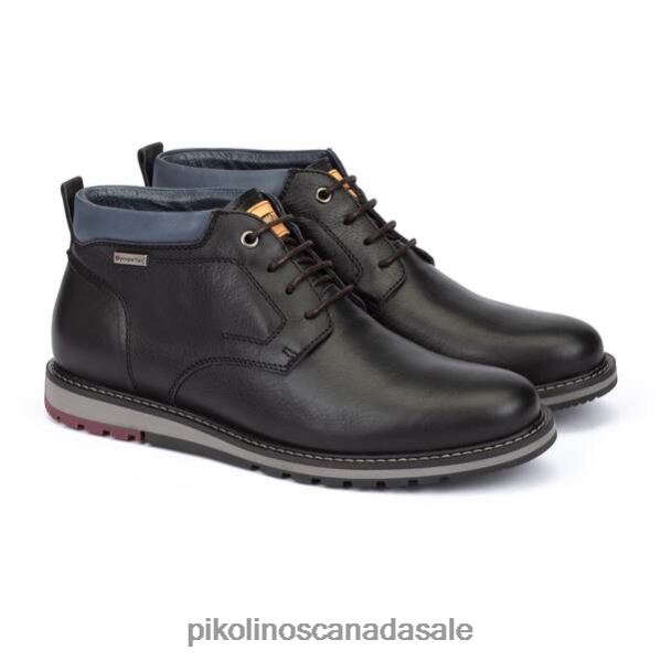 BERNA Berna lace-up ankle boots Men Black 4604J637 Pikolinos Footwear