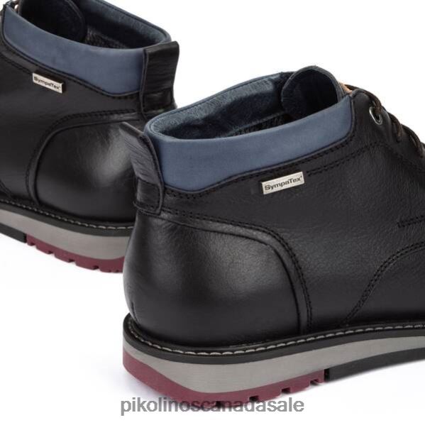 BERNA Berna lace-up ankle boots Men Black 4604J637 Pikolinos Footwear