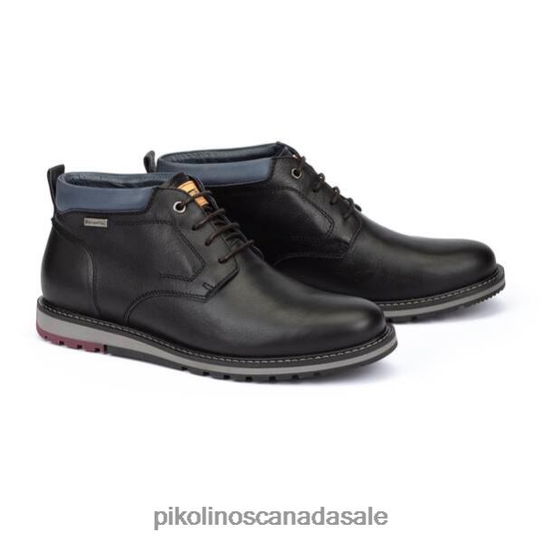 BERNA Berna lace-up ankle boots Men Black 4604J637 Pikolinos Footwear