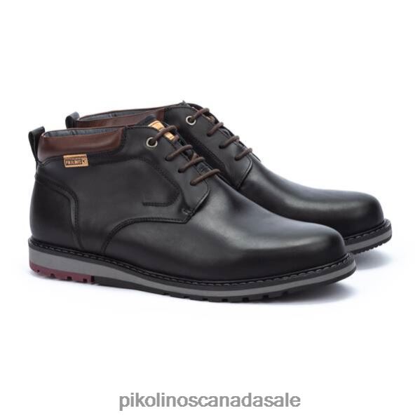 BERNA Berna lace-up ankle boots Men Black 4604J658 Pikolinos Footwear
