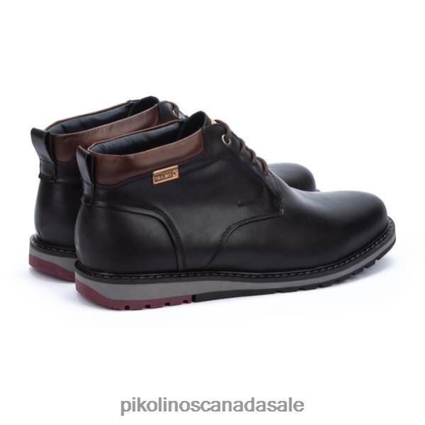 BERNA Berna lace-up ankle boots Men Black 4604J658 Pikolinos Footwear