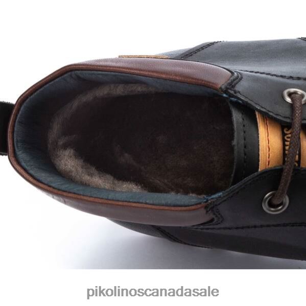 BERNA Berna lace-up ankle boots Men Black 4604J658 Pikolinos Footwear