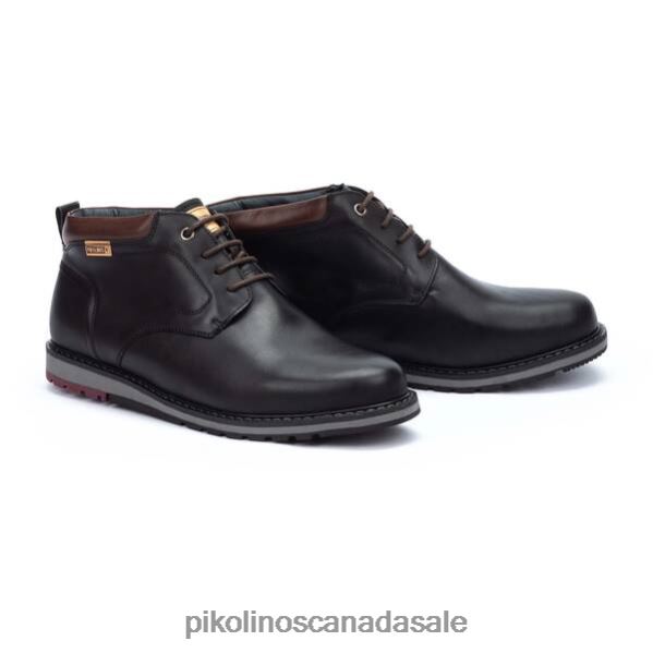 BERNA Berna lace-up ankle boots Men Black 4604J658 Pikolinos Footwear