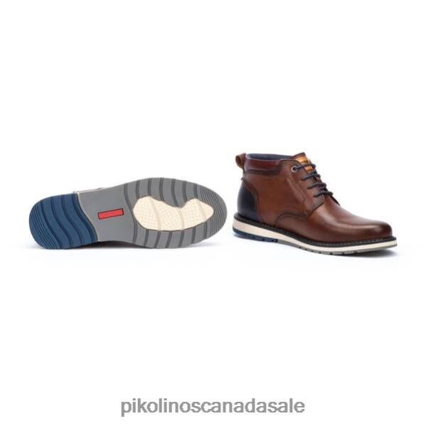 BERNA Berna lace-up ankle boots Men Cuero 4604J642 Pikolinos Footwear