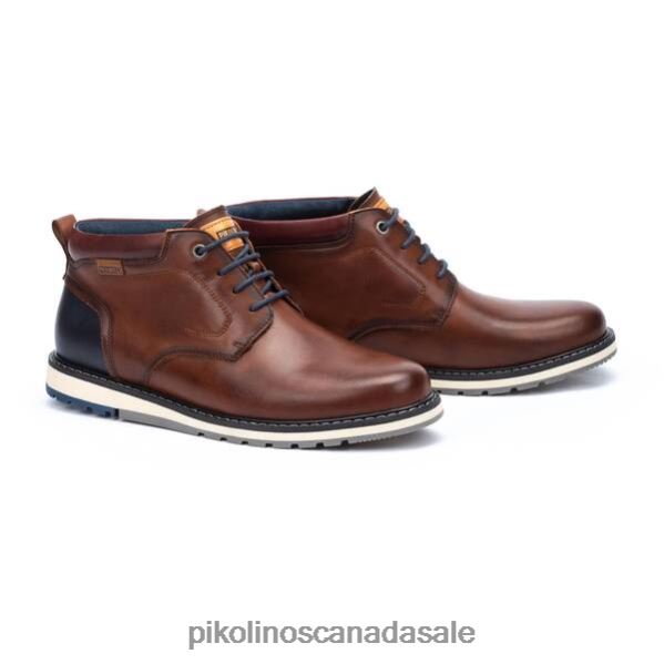 BERNA Berna lace-up ankle boots Men Cuero 4604J642 Pikolinos Footwear