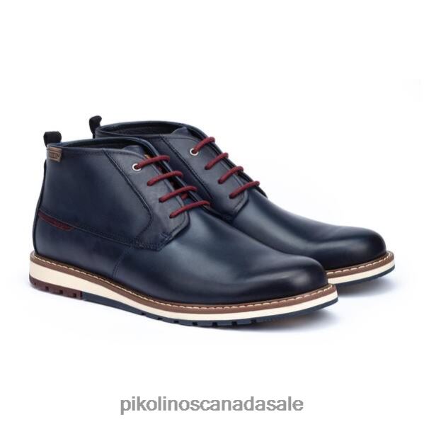 BERNA ankle boots with a sporty touch Men Blue 4604J569 Pikolinos Footwear