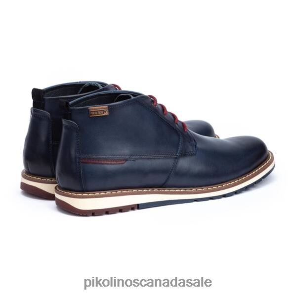 BERNA ankle boots with a sporty touch Men Blue 4604J569 Pikolinos Footwear