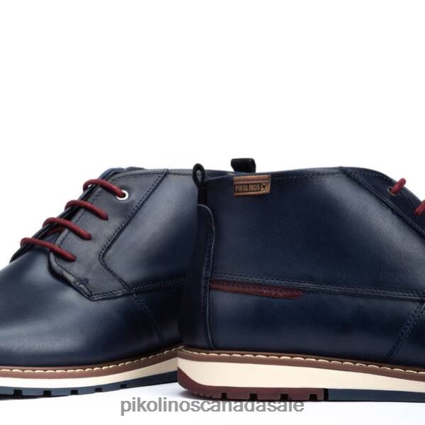 BERNA ankle boots with a sporty touch Men Blue 4604J569 Pikolinos Footwear