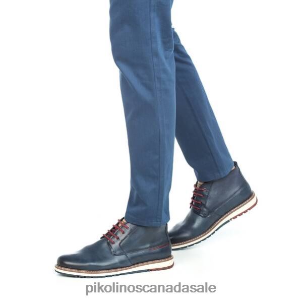 BERNA ankle boots with a sporty touch Men Blue 4604J569 Pikolinos Footwear