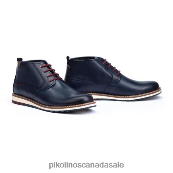 BERNA ankle boots with a sporty touch Men Blue 4604J569 Pikolinos Footwear
