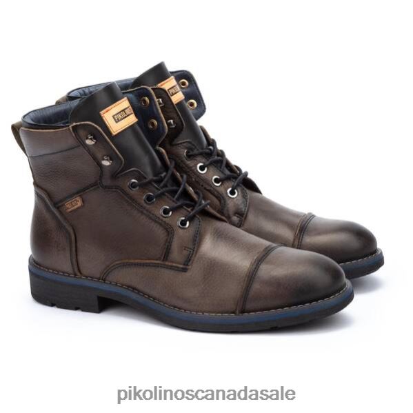 YORK York boots with zipper Men Kaki 4604J622 Pikolinos Footwear