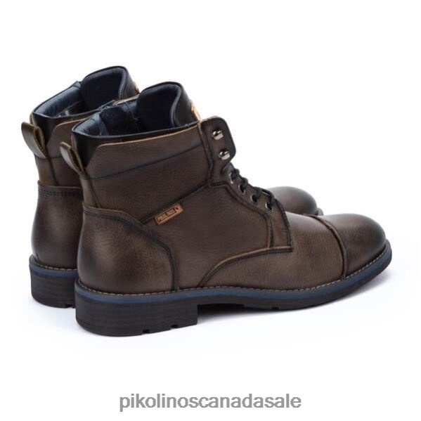 YORK York boots with zipper Men Kaki 4604J622 Pikolinos Footwear