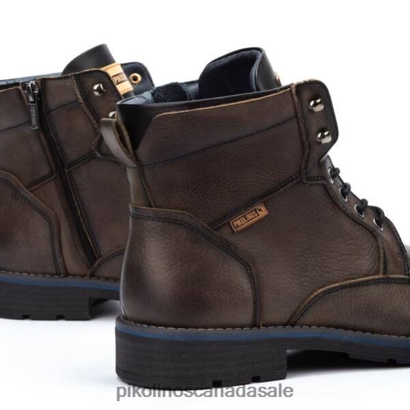 YORK York boots with zipper Men Kaki 4604J622 Pikolinos Footwear