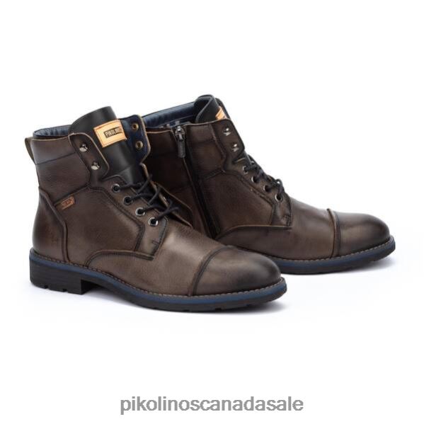 YORK York boots with zipper Men Kaki 4604J622 Pikolinos Footwear