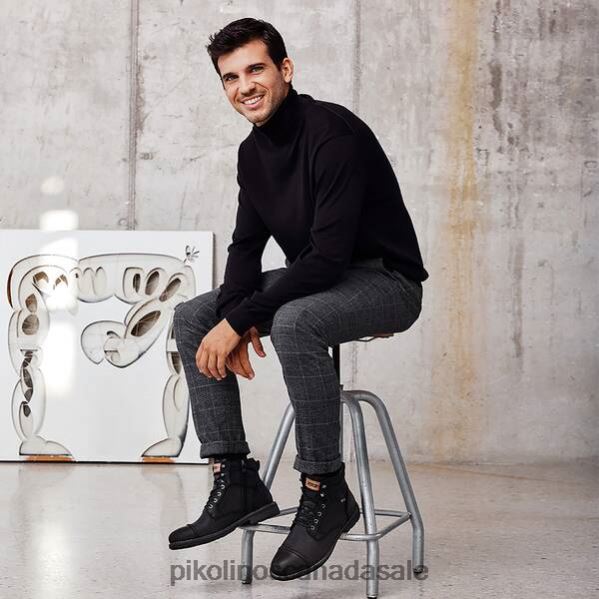 YORK York boots with zipper Men Marino 4604J621 Pikolinos Footwear