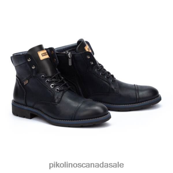 YORK York boots with zipper Men Marino 4604J621 Pikolinos Footwear