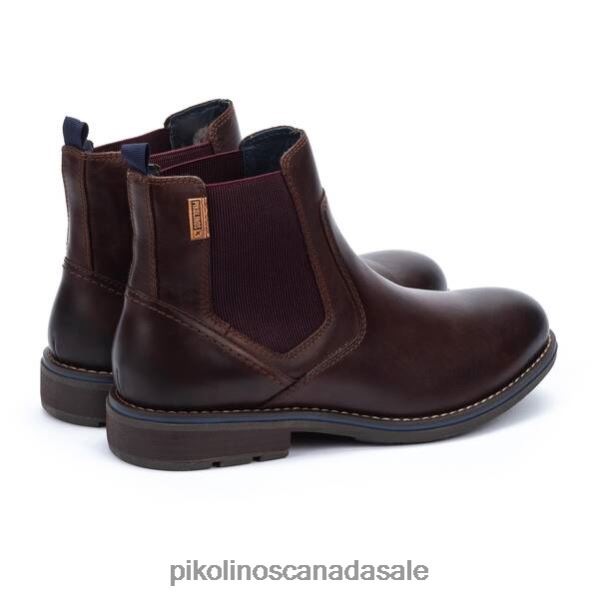 YORK chelsea boot with furry lining Men Olmo 4604J640 Pikolinos Footwear