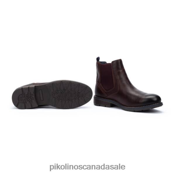 YORK chelsea boot with furry lining Men Olmo 4604J640 Pikolinos Footwear
