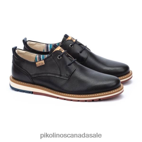 BERNA bluchers with sport sole Men Black 4604J599 Pikolinos Footwear