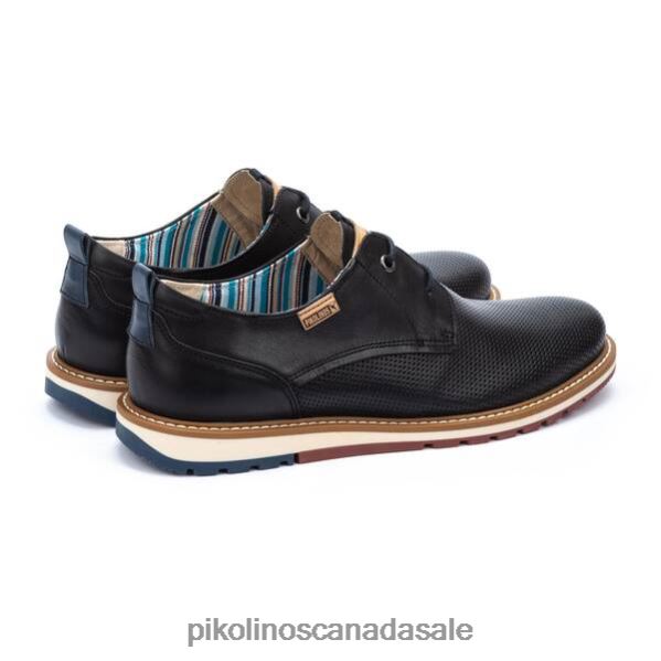BERNA bluchers with sport sole Men Black 4604J599 Pikolinos Footwear