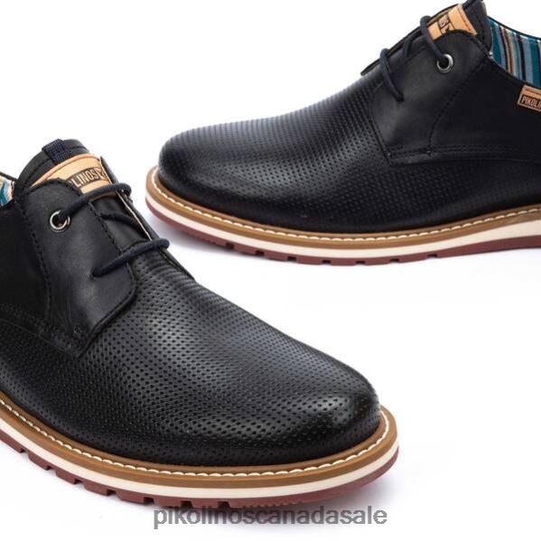 BERNA bluchers with sport sole Men Black 4604J599 Pikolinos Footwear