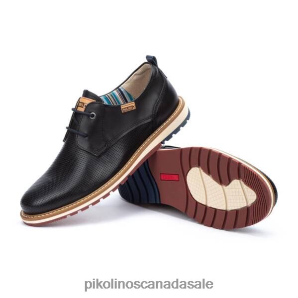 BERNA bluchers with sport sole Men Black 4604J599 Pikolinos Footwear