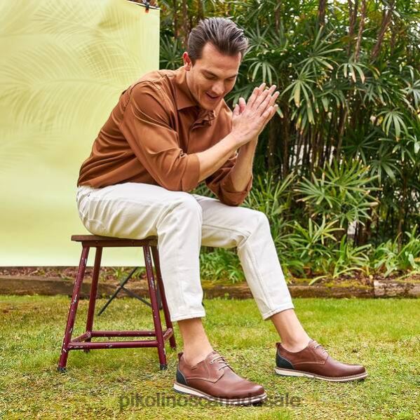 BERNA bluchers with sport sole Men Cuero 4604J601 Pikolinos Footwear