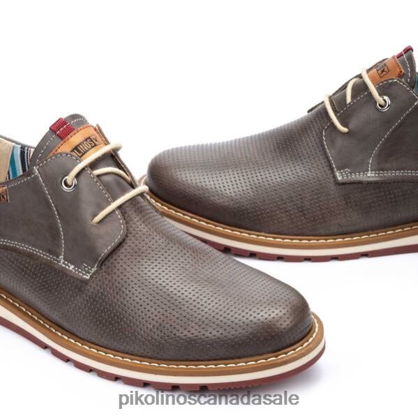 BERNA bluchers with sport sole Men Dark Grey 4604J600 Pikolinos Footwear