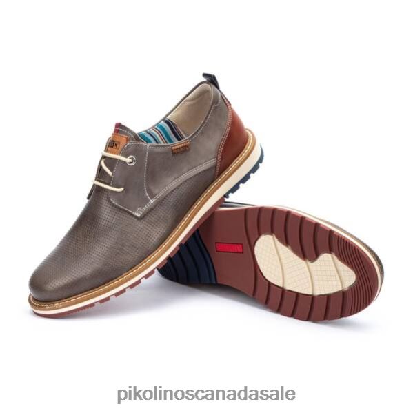 BERNA bluchers with sport sole Men Dark Grey 4604J600 Pikolinos Footwear