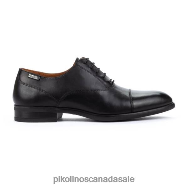 BRISTOL classic and elegant blucher Men Black 4604J573 Pikolinos Footwear